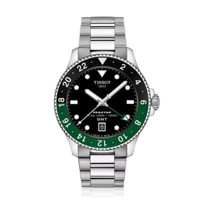 Tissot Tissot Seastar 1000 GMT Quartz Black & Green