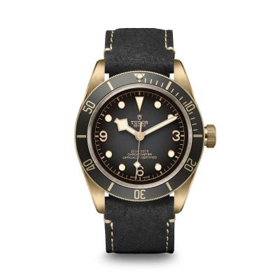 Tudor TUDOR Black Bay Bronze 43mm Leather Strap