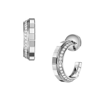 Chopard Chopard Ice Cube 18ct Gold 0.24cts Diamond Hoops