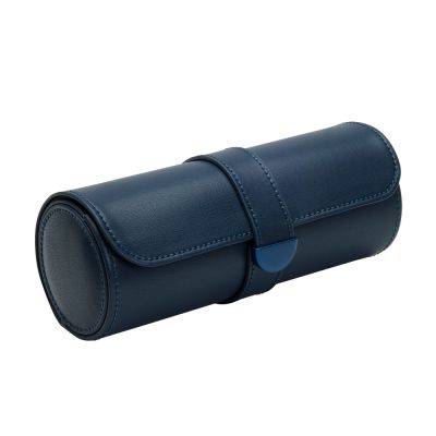 Wolf WOLF Earth Triple Watch Roll - Midnight Blue