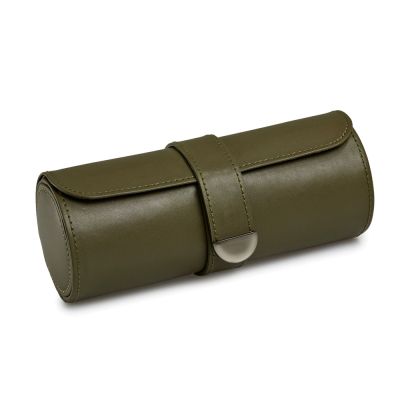 Wolf WOLF Earth Triple Watch Roll - Olive