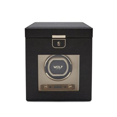 Wolf WOLF Palermo Single Watch Winder with Storage