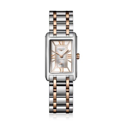 Longines Longines Dolcevita White Dial Bi-colour Watch