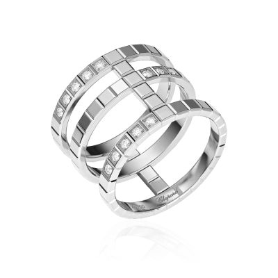 Chopard Chopard Ice Cube 18ct Gold & Diamond Ring