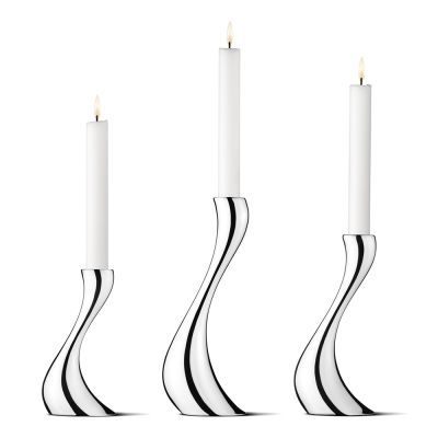 Georg Jensen Georg Jensen Cobra Candleholder Set