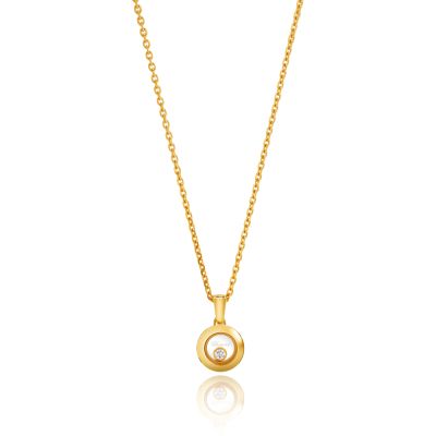 Chopard Chopard Happy Diamonds Circle Necklace
