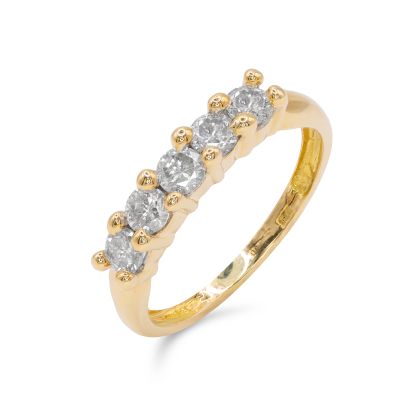 Lumbers Pre-owned 18ct Gold 0.50cts Diamond Ring