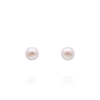  9ct Gold 5mm Cultured Pearl Studs