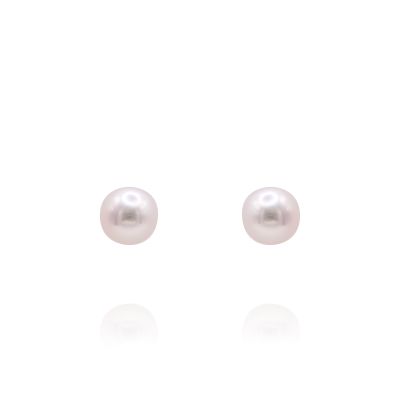  9ct Gold 5.5mm Cultured Pearl Studs