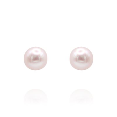  9ct Gold 7.5mm Cultured Pearl Studs