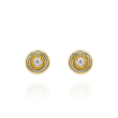 Lumbers Pre-owned 18ct Gold Diamond Earrings