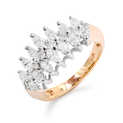 Lumbers Pre-Owned 14K 1.40cts Marquise Diamond Ring