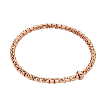 Fope FOPE Eka Flex'it 18ct Gold 0.01cts Bracelet - M