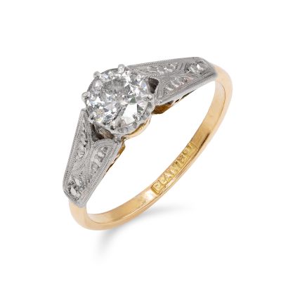 Lumbers Pre-Owned 18ct Gold 0.62cts Diamond Ring