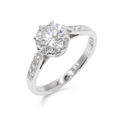 Lumbers Pre-Owned Platinum 1.16cts Diamond Ring
