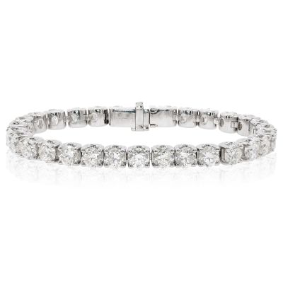 Lumbers Platinum 21.20cts Diamond Tennis Bracelet