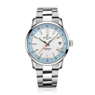 Breitling Breitling Top Time B31 38 White & Sky Blue Dial