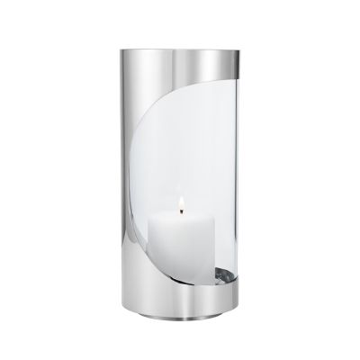 Georg Jensen Georg Jensen Chrome Contours Candle Holder 28cm