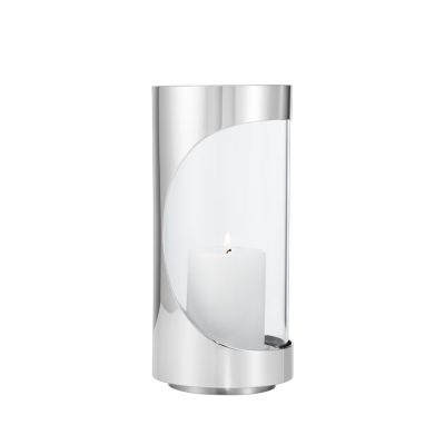 Georg Jensen Georg Jensen Chrome Contours Candle Holder 22cm