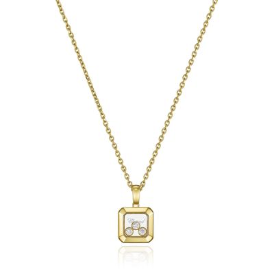 Chopard Chopard Happy Diamonds Icons Square Necklace