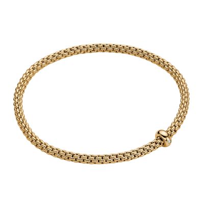 Fope FOPE 18ct Gold 0.01cts Prima Flex'it Bracelet