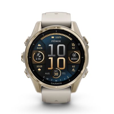 Garmin Garmin Fenix 8 43mm AMOLED Soft Gold Smartwatch
