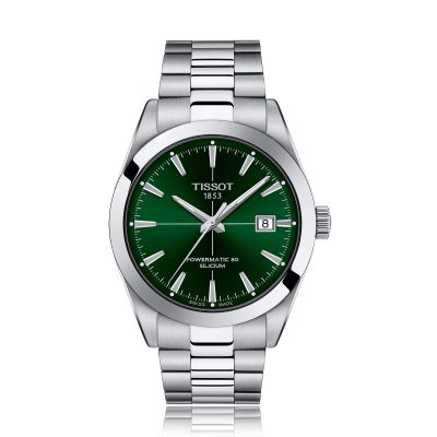Tissot Tissot Powermatic Silicium Green Dial Watch