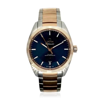 Omega Pre-Owned Omega Globemaster Bi-colour