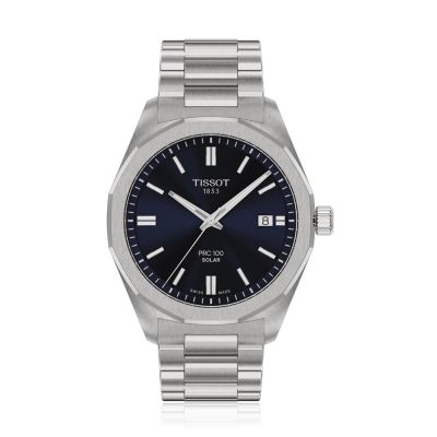 Tissot Tissot PRC 100 Solar Quartz 39mm Blue Dial