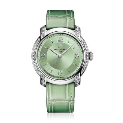 Breitling BREITLING Lady Premier 36 Green Dial & Diamonds