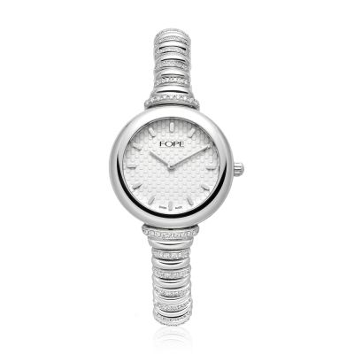 Fope Fope Flex'it 18ct White Gold DIamonds Watch