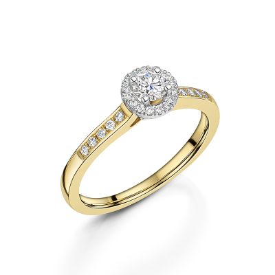 Love Lumbers Love Lumbers 18ct Gold 0.25ct Brilliant Cut Diamond Ring