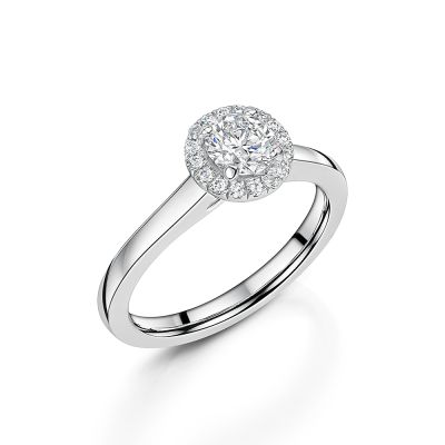 Love Lumbers Love Lumbers Platinum 0.75ct Brilliant Cut Diamond Engagement Ring